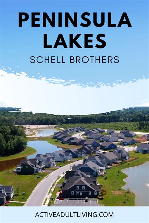 In DE, please either email DesignDEschellbrothers. . Schell brothers peninsula lakes